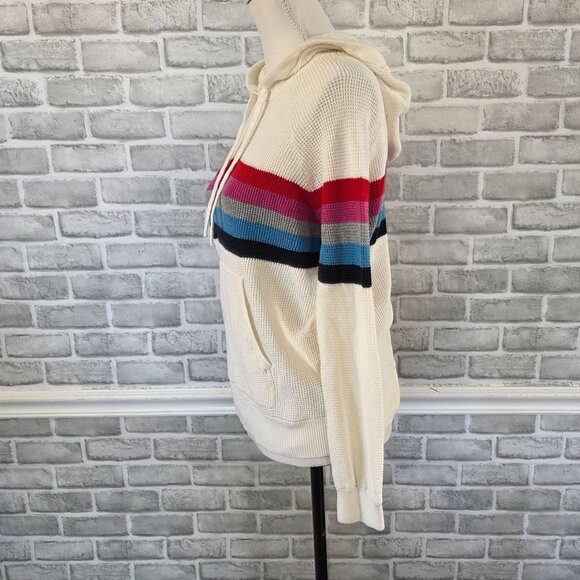 Faherty Throwback Organic Cotton Cashmere Sweater Hoodie XS Cozy Gorpcore - Picture 3 of 9